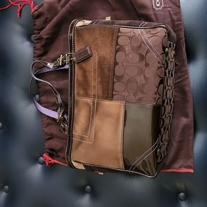 Coach patchwork pocketbook/purse